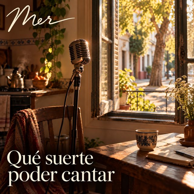 Tapa de Qué suerte poder cantar